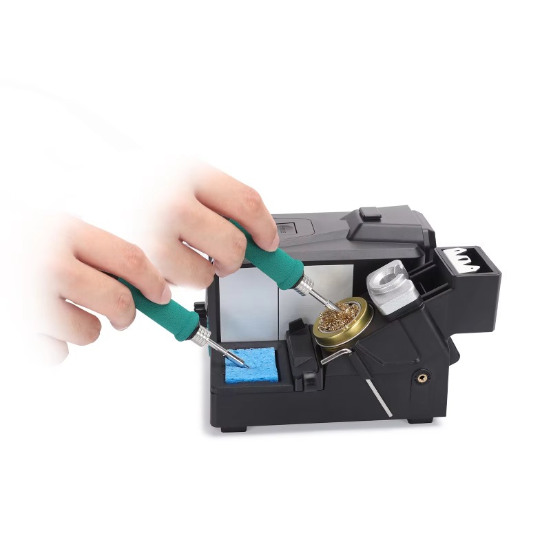 C210 Precision Soldering Station - สถานีบัดกรีแบบดิจิตอล 982D พร้อมระบบทำความร้อนเร็ว ด้ามจับหัวแร้งบัดกรีความแม่นยำสูง ใช้ได้กับรุ่น C210