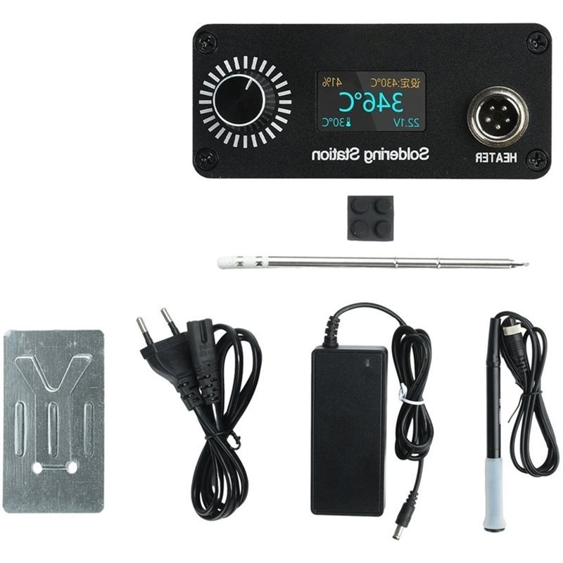 【A56X】สถานีบัดกรีดิจิตอลขนาดเล - T12 Soldering Station Oled บทวิจารณ์และราคา