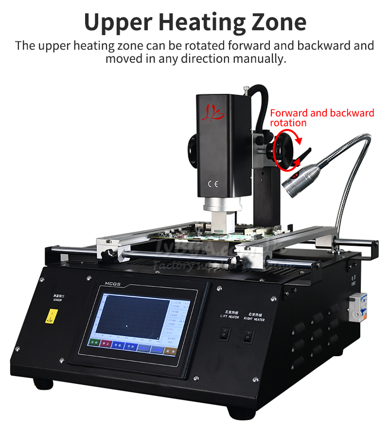LY R5800 สถานีซ่อม BGA ด้วยลมร - Infrared Bga Rework Station บทวิจารณ์และราคา