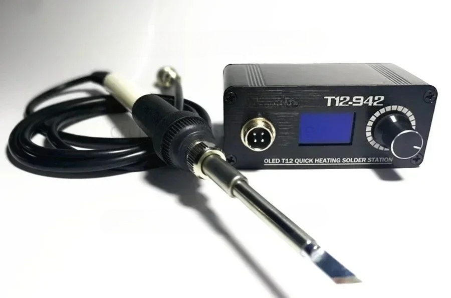 MINI T12 STC OLED สถานีบัดกรีด - T12 Soldering Station Oled บทวิจารณ์และราคา