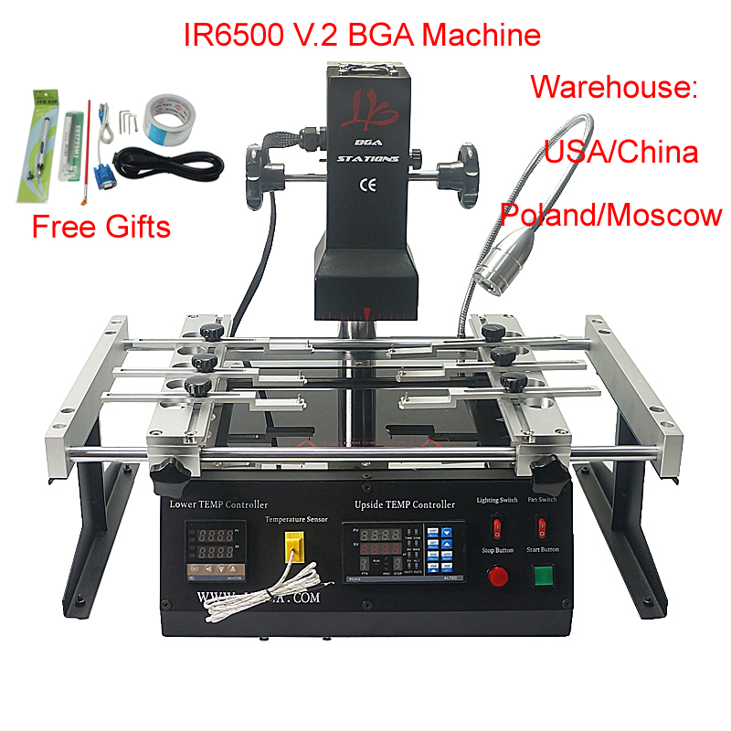 สถานีบัดกรี 2 โซน IR6500 V.2 P - Infrared Bga Rework Station บทวิจารณ์และราคา
