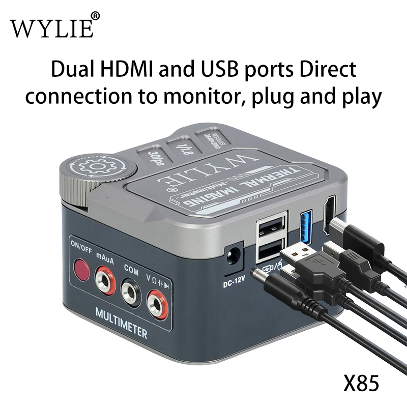 กล้องไมโครสโคปอุตสาหกรรม WYLIE - 4K Microscope Camera Sony Sensor บทวิจารณ์และราคา
