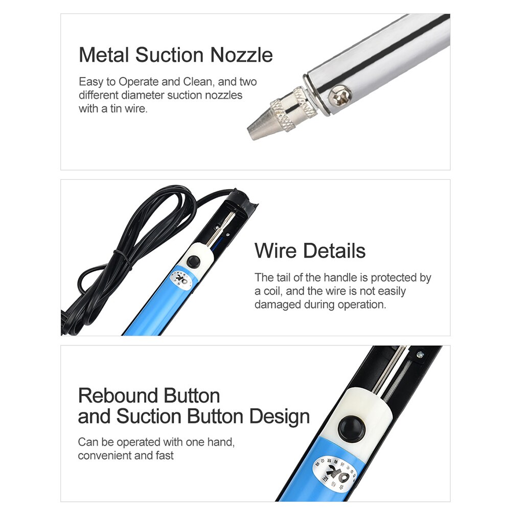 AC 220V ไฟฟ้า Desoldering เครื - Desoldering Pump Electric Vacuum Station บทวิจารณ์และราคา