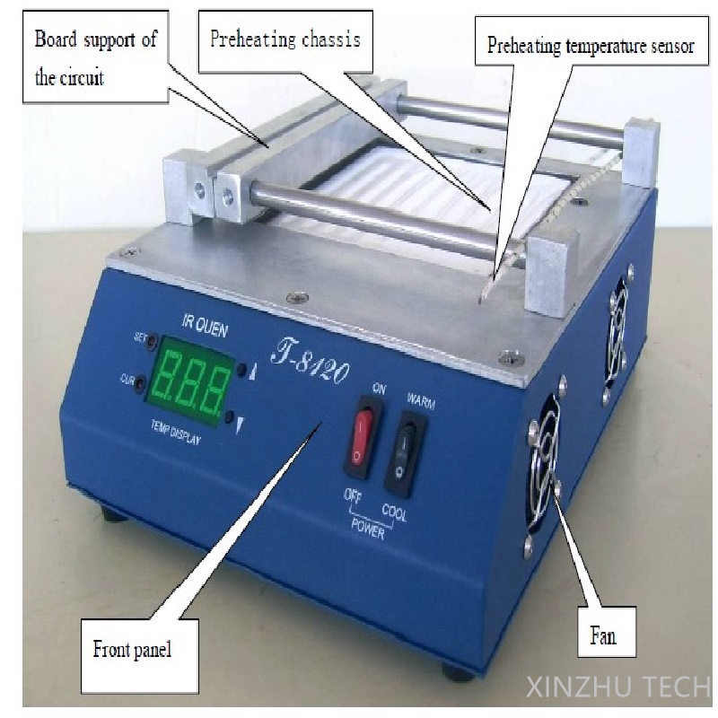PUHUI T-8120 Preheater IR อุ่น - Infrared Bga Rework Station บทวิจารณ์และราคา