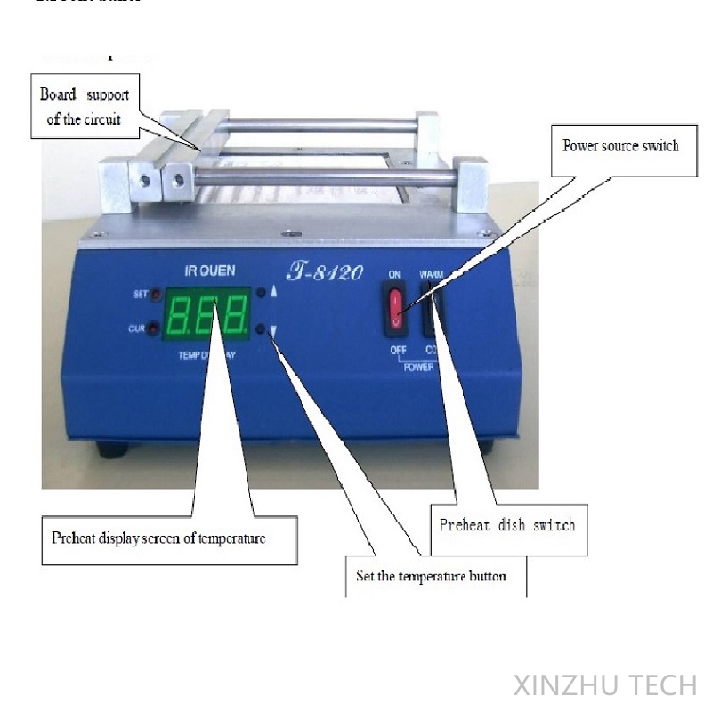 PUHUI T-8120 Preheater IR อุ่น - Infrared Bga Rework Station บทวิจารณ์และราคา